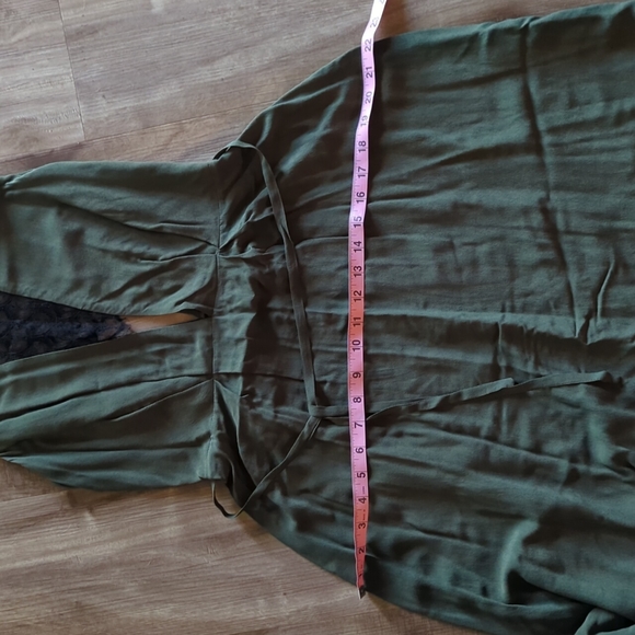 Sandro plunge neck midi dress - Picture 15 of 15